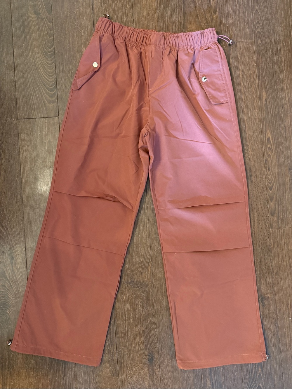 Love Poem By Block Utility Pants With Adjustable Drawstrings (Medium)